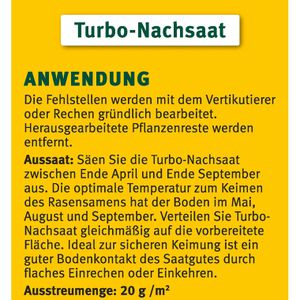 Produktbild für Rasensamen Wolf-Garten LR 10 Turbo-Nachsaat