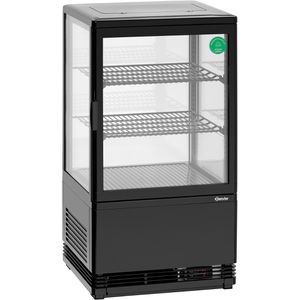 Kühlvitrine Bartscher 58L, 700358G, schwarz