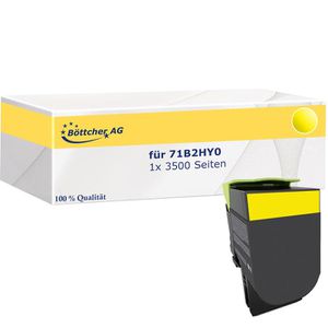 Toner Böttcher-AG für Lexmark 71B2HY0