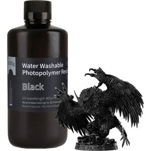 Produktbild für Resin Elegoo Water-Washable, schwarz