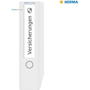 Produktbild für Rückenschilder Herma 10745, Special Recycling weiß