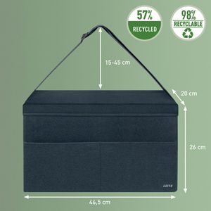 Produktbild für Laptoptasche Leitz Desk Sharing, 67230089 samtgrau