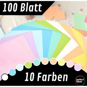 Produktbild für Fotokarton perfect-ideaz Pastell A5