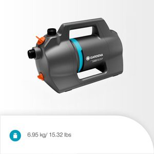 Produktbild für Gartenpumpe Gardena 5000 Silent, 09080-20, 550 W