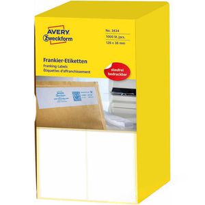 Produktbild für Frankieretiketten Zweckform 3434 doppelt