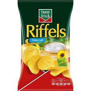 Chips funny-frisch Riffels Naturell