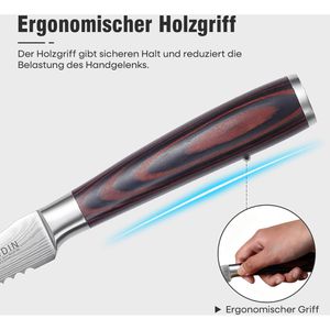 Produktbild für Gemüsemesser Paudin Universal Classic N15