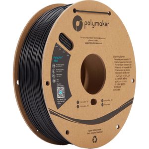 Produktbild für Filament Polymaker PolyLite, ABS, schwarz