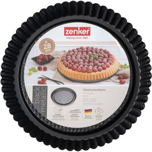 Produktbild für Backform Zenker Black Metallic, Obsttortenform, aus Stahl