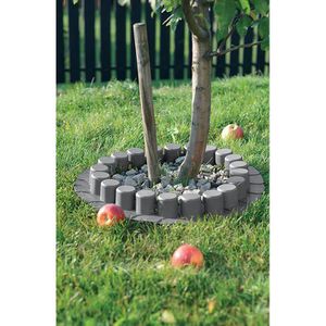 Produktbild für Rasenkante Prosperplast IPAL7, grau, UV-beständig, flexibel