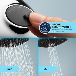 Produktbild für Duschsystem GROHE Vitalio Start System 250, verchromt