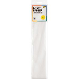 Krepppapier Folia 822100, weiß