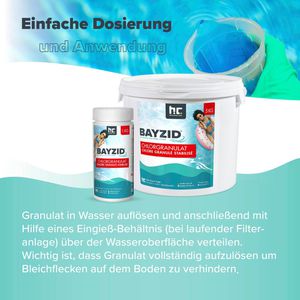 Produktbild für Chlor Höfer-Chemie BAYZID organisch, Chlorgranulat