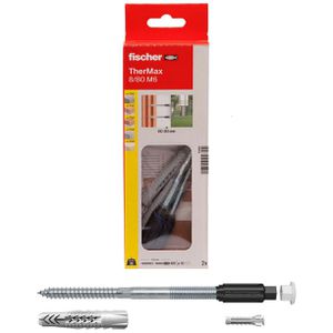 Produktbild für Dübel Fischer 45685, TherMax 8/60 M6, Set