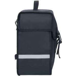 Produktbild für Gepäckträgertasche vidaXL 93252, schwarz, 21 Liter