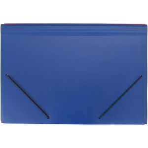 Produktbild für Fächermappe Foldersys 70005-40, A4, blau