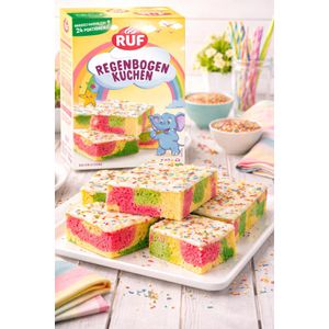 Produktbild für Kuchenbackmischung RUF Regenbogen-Kuchen
