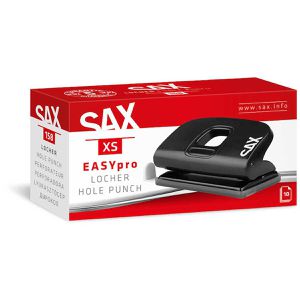 Produktbild für Locher Sax Design Easy Pro 158 XS, 0-158-19, schwarz