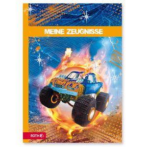 Zeugnismappe Roth 89308, mit Design und Effekt, A4