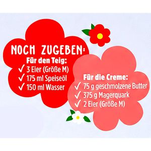 Produktbild für Kuchenbackmischung RUF Kuh Elsa, Schokokuchen mit Quarkcreme