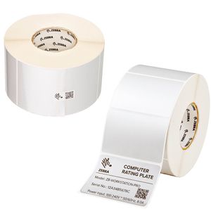 Thermoetiketten Zebra 880269-025D, Z-Ultimate 3000T, silber