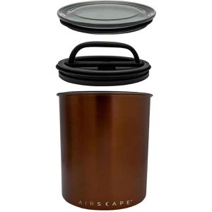 Produktbild für Kaffeedose Airscape AS2707, aus Edelstahl, mit Frische-System