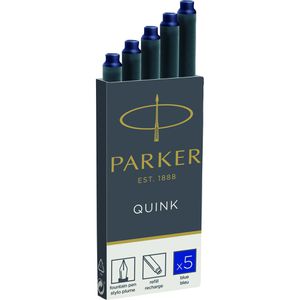 Füllerpatronen Parker 1950384 Quink, blau