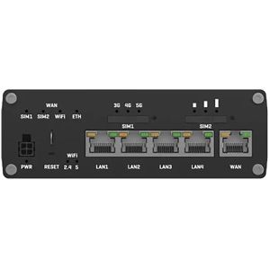 Produktbild für WLAN-Router Teltonika RUTX50 eSIM, RUTX50320000, 5G