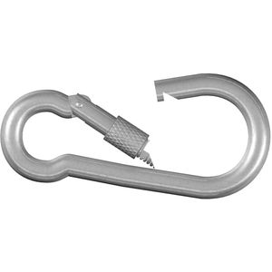 Karabinerhaken Dörner+Helmer 4815204, Stahl