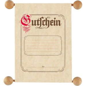 Produktbild für Gutscheinkarte RNK 2882 Im traditionellen Stil, A5