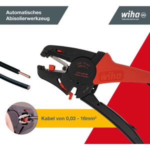 Produktbild für Abisolierzange Wiha Z57000106SB automatisch, 42062