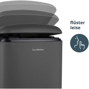 Produktbild für Mülleimer Les-Collectors N731, anthrazit