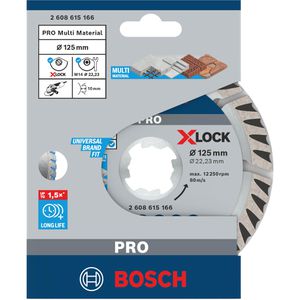 Produktbild für Trennscheibe Bosch PRO Multi Material, X-Lock