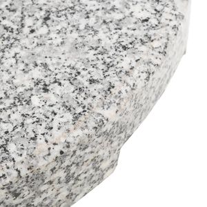 Produktbild für Sonnenschirmständer vidaXL 43726, Granit