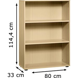 Produktbild für Aktenregal Hammerbacher Basic 4500, Holz