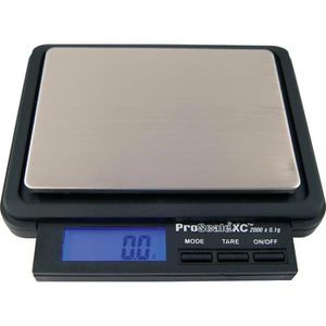 Taschenwaage ProScale XC2000, Teilung 0,1 g