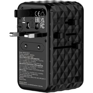 Produktbild für Reiseadapter Verbatim Charge n Travel-02 GaN 85W