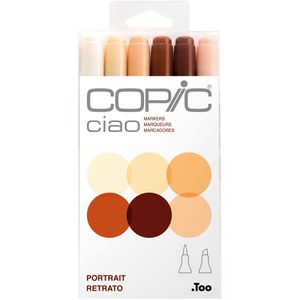 Produktbild für Layoutmarker COPIC Ciao Skin Set, Portrait