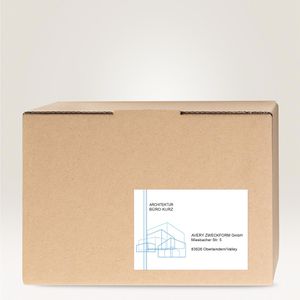 Produktbild für Universaletiketten Zweckform 6176, selbstklebend, weiß