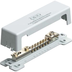 Potenzialausgleichsschiene OBO 1809, aus Messing