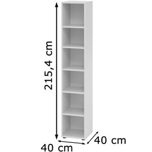Produktbild für Aktenregal Hammerbacher Serie 9 Advanced, Holz