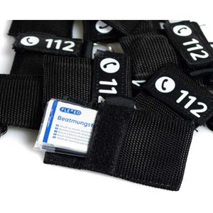 Produktbild für Beatmungsmaske Flexeo schwarz, nach DIN 13154