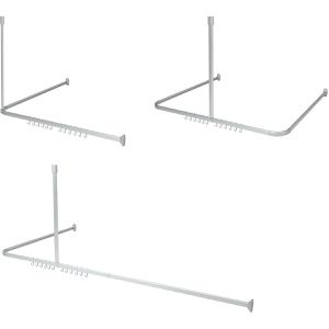 Produktbild für Duschvorhangstange Sealskin Easy Roll Komplett-Set