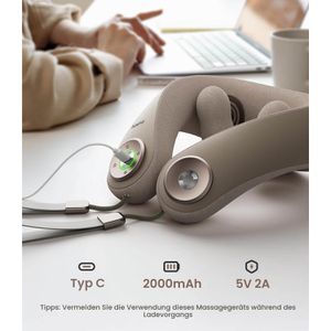Produktbild für Nackenmassagegerät RENPHO U-Neck Mini, RP-L001, mit Akku