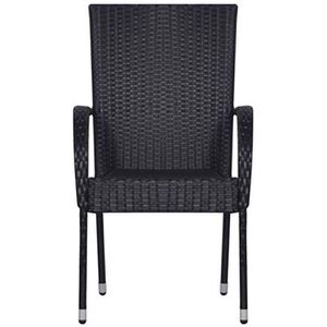 Produktbild für Gartenstuhl vidaXL 310084, Polyrattan