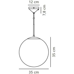 Produktbild für Pendelleuchte Nordlux Grant 35, mit E27-Fassung
