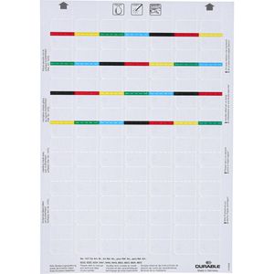 Produktbild für Register Durable 6833-19, A4 Überbreite, blanko