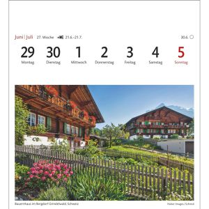 Produktbild für Abreißkalender Harenberg 2105500, Alpen Sehnsuchtskalender