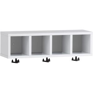 Produktbild für Badregal Schildmeyer Lugo 157369, aus Holz, kreideweiß