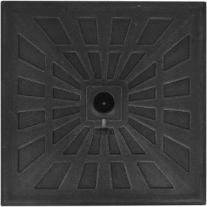 Produktbild für Sonnenschirmständer vidaXL 43660, Stahl/Harz